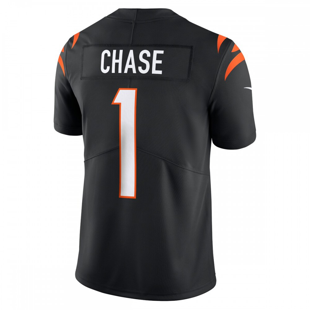 Ja'Marr Chase Cincinnati Bengals Nike Vapor Untouchable Limited Jersey - Black-Profan Arena